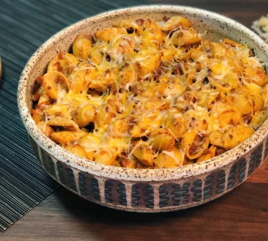 Cheesy taco pasta