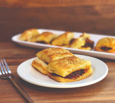 Chorizo stacks
