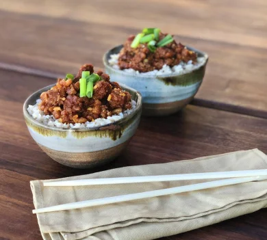 Orange Beef Bowl