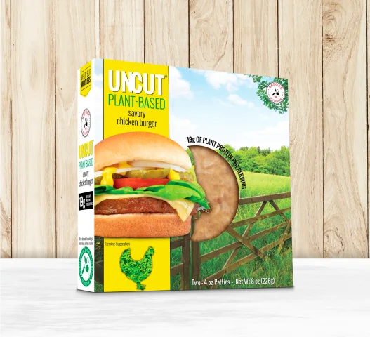 Plant – Based Chickens Burger