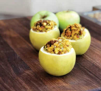 Stuffed baked Apple
