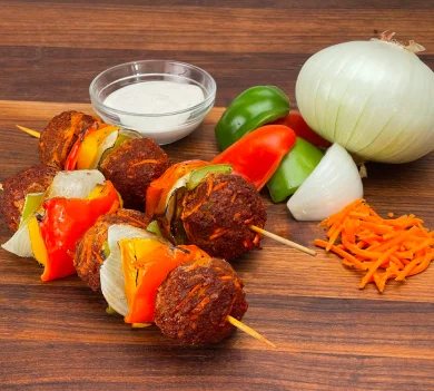Chorizo Meatball Kababs