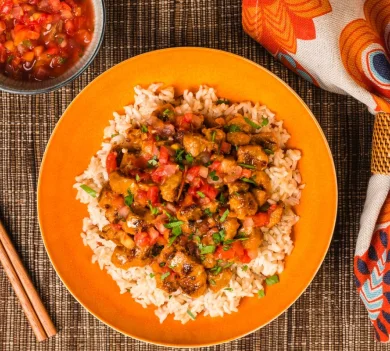 Lat-Asian Chicken & Rice